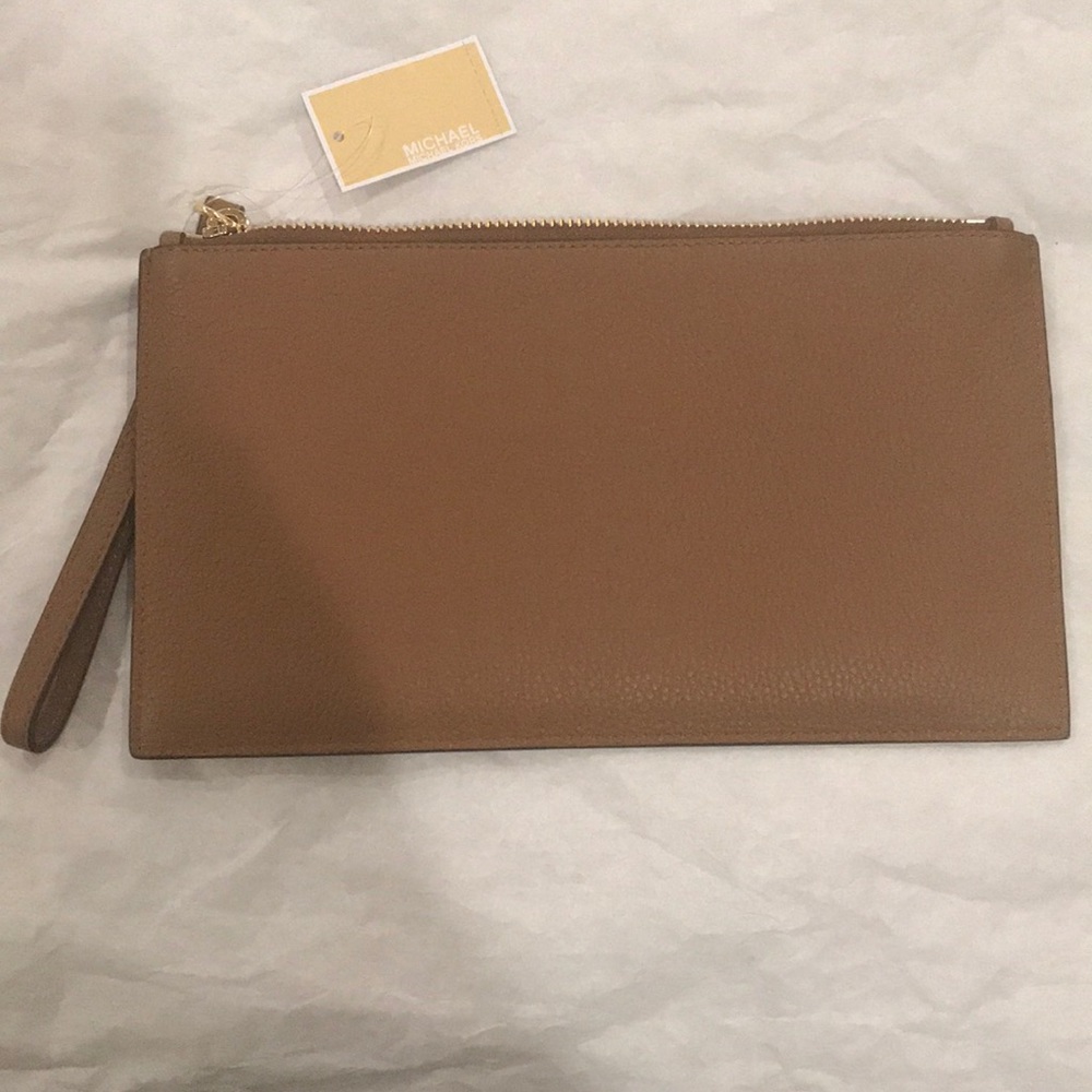 Michael Kors Leather Clutch - Picture 4 of 5